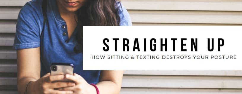 How Sitting And Texting Destroys Your Posture in Wichita KS
