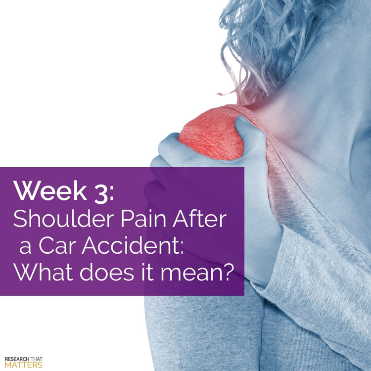 Chiropractic Wichita KS Shoulder Pain After An Auto Accident