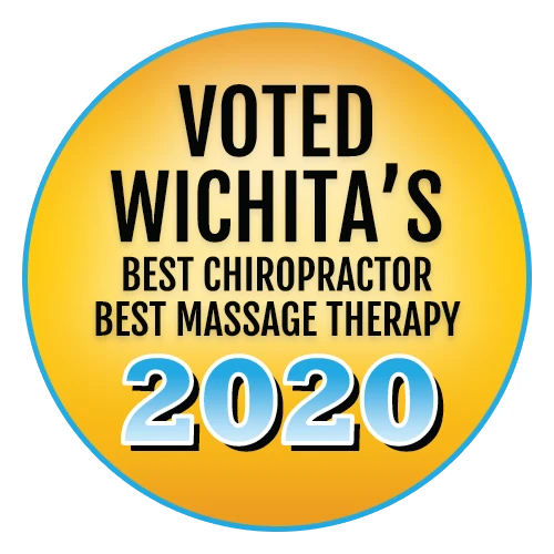 Voted Wichita's Best Chiropractor & Massage Therapy 2020b